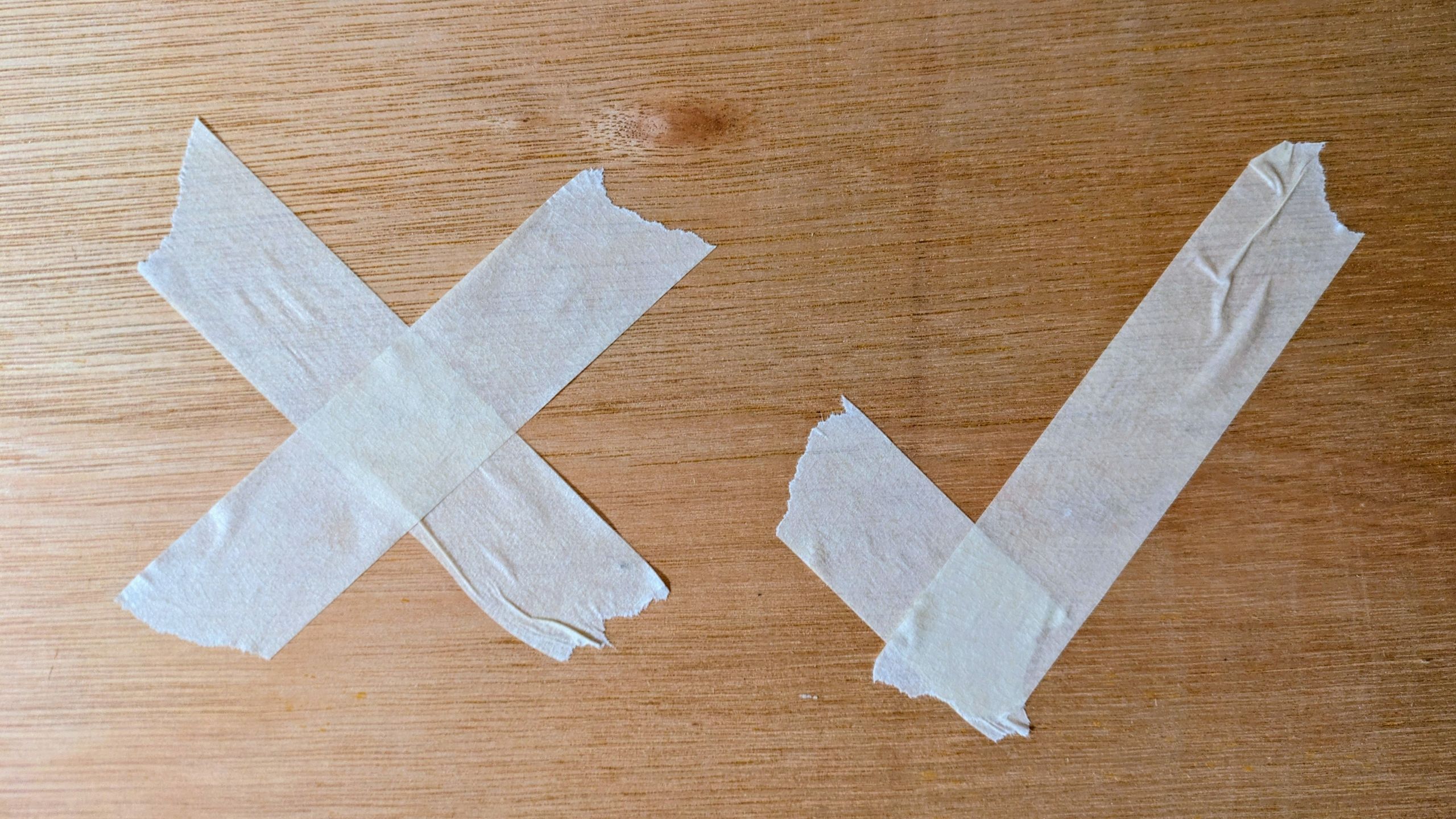 Masking tape vs painter's tape: Which to use for your DIY jobs