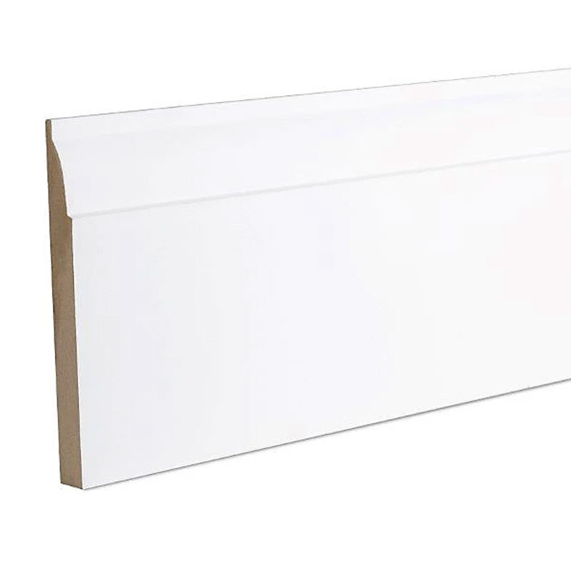 B&amp;Q white primed skirting board