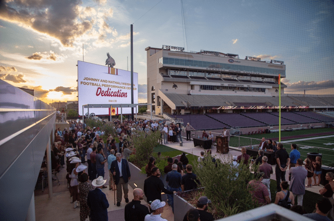 Pfluger Architects, Texas State University Unveil Stadium Renovations