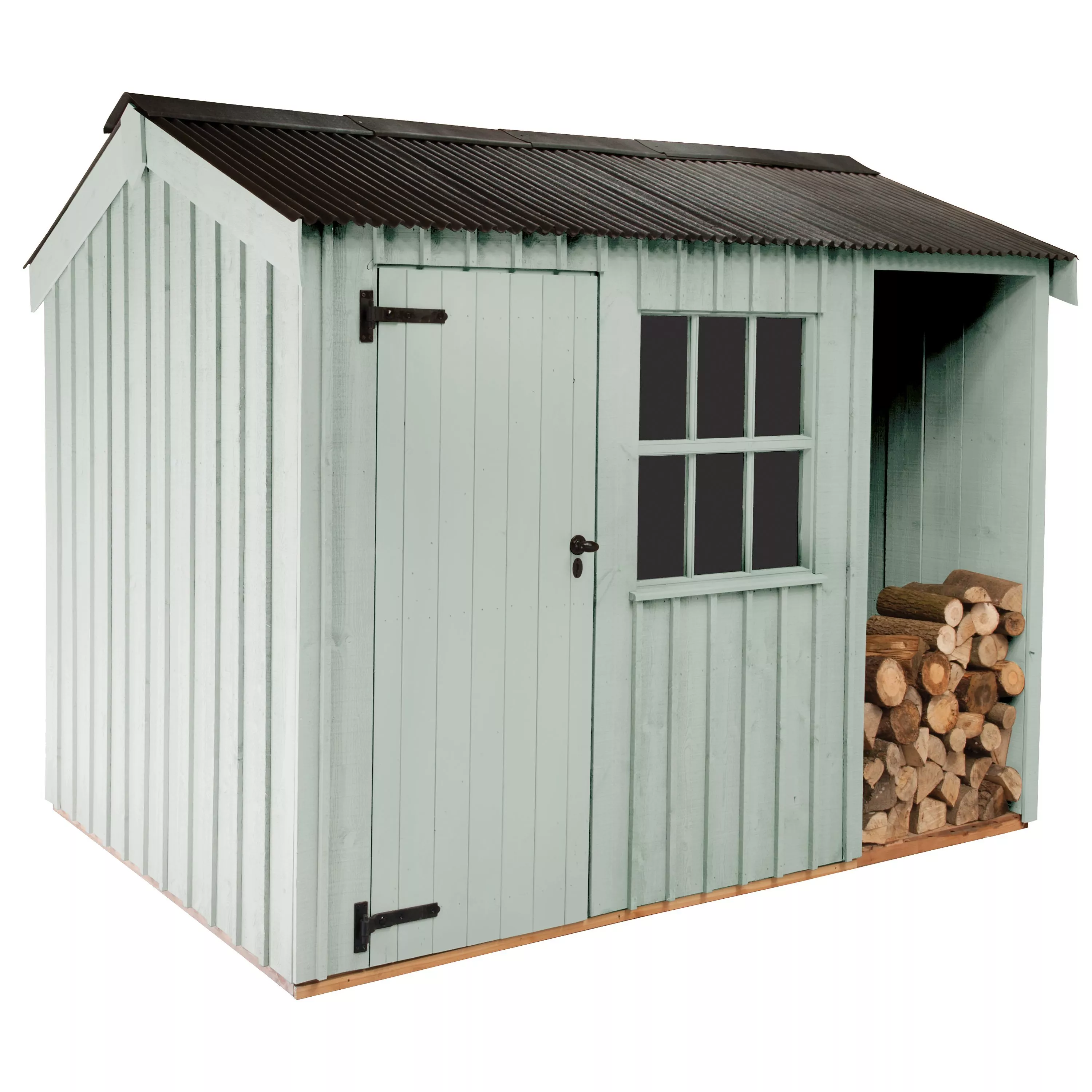 National Trust by Crane Garden Buildings Blickling Garden Shed, 1.8 X 3.6m, Fsc-Certified (scandinavian Redwood)