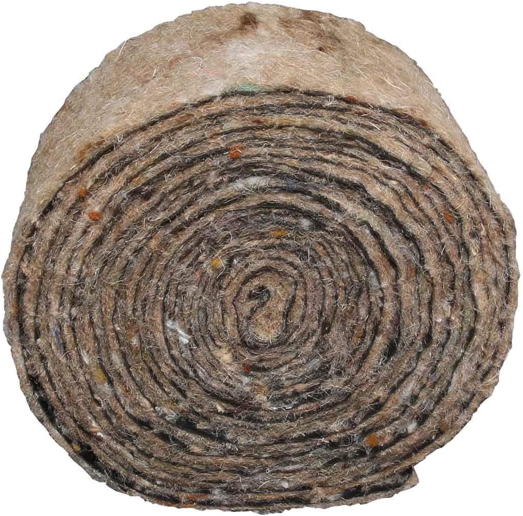 Lowenergie Pipe Insulation Wool Felt Hair Pipe Wrap Lagging 7m Roll 15mm 22mm 28mm (1)