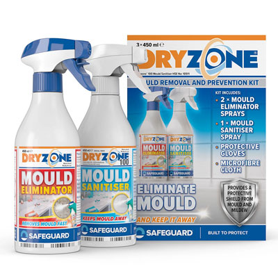 Dryzone mould remover kit