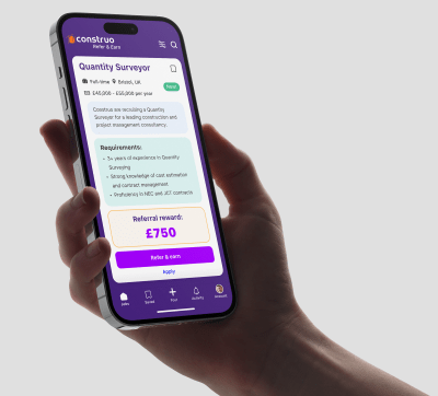 Construo Debuts Refer & Earn App for Construction Hiring