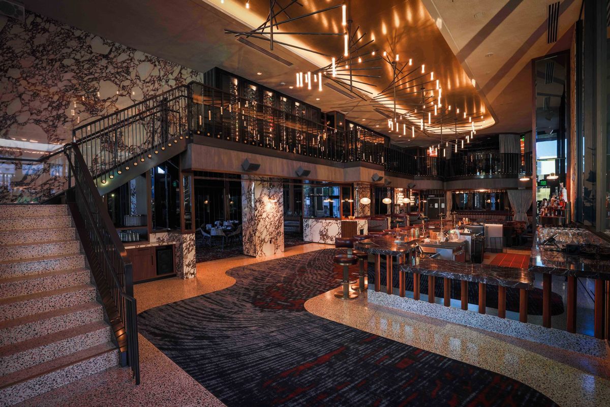 Glamour in Glass: Beverly Hills Members Club Shines in Stylish Upgrade