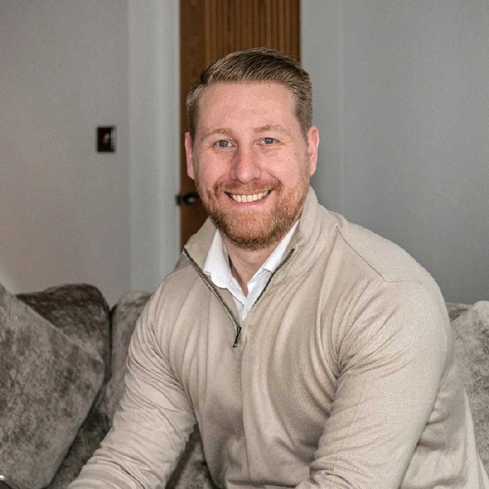 photo of estate agent Liam Gretton, a man with a beard