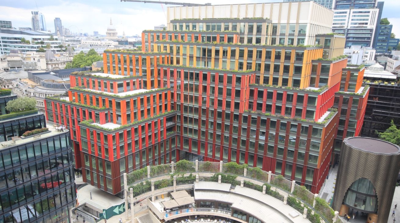 One Broadgate. Image: Sir Robert McAlpine.