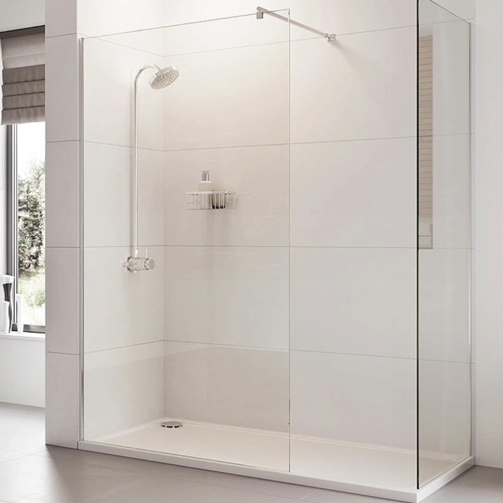 Roman Haven 8mm Corner Wetroom Panel 800mm