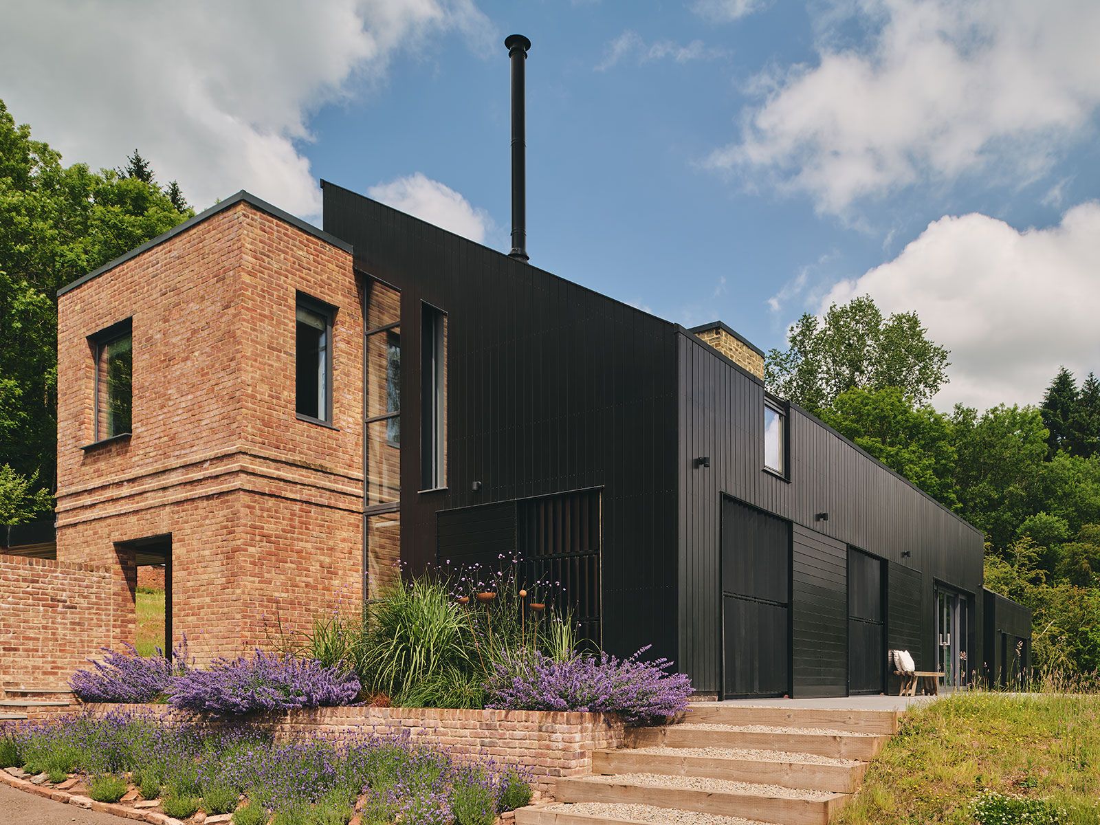 Oak frame self-build with spectacular countryside views